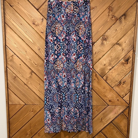 Artisan NY Floral Maxi Skirt With Slit Small - Picture 4 of 7